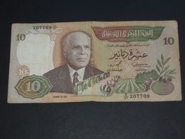 10 Dinars 1986 - Banque Centrale De Tunisie  **** EN ACHAT IMMEDIAT **** - Tunesien