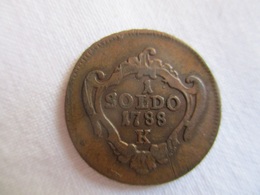 Italy: Goriza 1 Soldo 1788 K (Kemnitz) - Gorizien