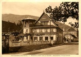 Chatenois * Hôtel Restaurant De La Gare * Propriétaire Eugène HERRMANN * Hostellerie - Chatenois