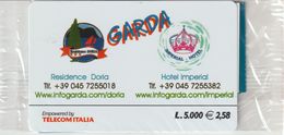 12-Carta AlberghiHotel Imperial-Garda-Nuova In Confezione Originale-Scitta In Inglese - Usages Spéciaux