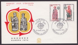 Mi-Nr. 258/9, "Europa- Cept", 1984, Pass. ESst, Kleine Auflage, FDC - Covers & Documents