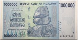 Zimbabwe - 1000000 Dollars - 2008 - PICK 77 - SPL - Simbabwe