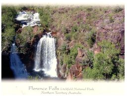 (C 31) Australia - NT - Florence Waterfall  (with Stamp) - Non Classés