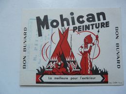 VIEUX PAPIERS - BUVARD : MOHICAN - Peintures