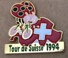 CYCLISME - VELO - BIKE - CYCLISTE - TOUR DE SUISSE 94 - COCCINELLE - SCHWEIZ - SVIZZERA - SUIZA - SWITZERLAND - (26) - Cycling