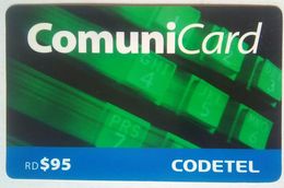 Dominicana RD 95 Codetel Comunicard - Dominicaanse Republiek