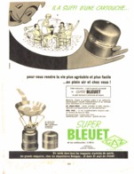 PUB   " BLEUET "  1959 (1) - Camping