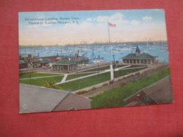 Government Landing  Yachts At Anchor  Rhode Island > Newport   Ref 4219 - Newport