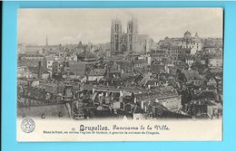 BELGIQUE---BRUXELLES---panorama De La Ville--voir 2 Scans - Panoramische Zichten, Meerdere Zichten