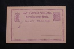 LUXEMBOURG - Entier Avec Réponse Payée - Petit Défaut - Pas Courant - P 22952 - Stamped Stationery