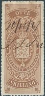DANIMARCA-DANMARK, 1867 Revenue Stamp Used - Fiscaux