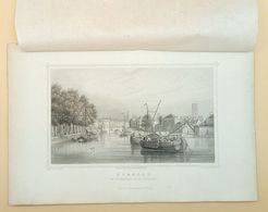 Utrecht, Weerdpoort & Oude Rijn 1858/ Utrecht (NL), Weerd Gate & River Old Rhine 1858. Cooke, Poppel, UTRECHT - Arte