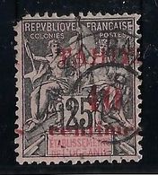 Tahiti N°31 Variété Surcharge à Cheval - Oblitéré - B - Usati