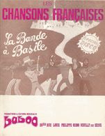 Partition Musicale Ancienne, LA BANDE A BASILE , Spécial Disco ,4 Pages , Frais Fr 1.95 E - Partitions Musicales Anciennes