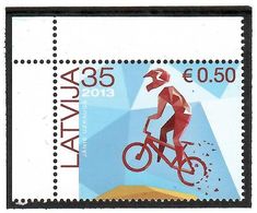 Latvia 2013 . Bicyclist (BMX). 1v: 35.   Michel # 858 - Letland