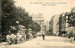 Paris * 17 ème * Place Et Square Des Batignolles * Station Des Omnibus - Paris (17)