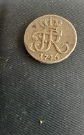 Coin Rare Monogram FR 1746 12 Eines Reichs Thaler - Taler Et Doppeltaler