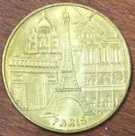 75007 PARIS ARC DE TRIOMPHE TOUR EIFFEL N-DAME MDP 2008 MÉDAILLE MONNAIE DE PARIS JETON TOURISTIQUE MEDALS COINS TOKENS - 2008