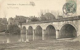 Saint-Jean-Brévelay   (56.Morbihan)  Le Pont Et Le Bourg - Saint Jean Brevelay