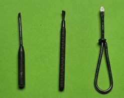 Lot 3 Anciens Petits OUTILS Spécial - TOURNEVIS - Acier - Etat D'usage "dans Leur Jus" - Vers 1950 - Tools & Finish