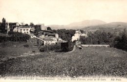 Cpa Cambo Les Bains,vue Sur Le Montd'Arran ,prise De La Gare. - Cambo-les-Bains