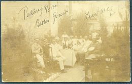 1901 China Germany Boxer Rebellion. Peking Officers RP Postcard. Chinakrieg Feldpostkarte. K.D. Feldpoststation No 2 - Covers & Documents