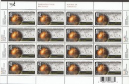 2002  Toronto Stock Exchange - Compete MNH Sheet Of 16   Sc 1962** - Feuilles Complètes Et Multiples