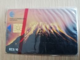 MONTSERRAT  $10,- $20,-  CHIPCARD  VULCANO  Gem 5   MINT SEALED CARDS   ** 2724 ** - Montserrat