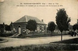 Ressons Sur Matz * Hôtel De Ville * Mairie - Ressons Sur Matz