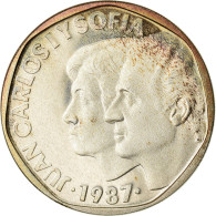 Monnaie, Espagne, Juan Carlos I, 500 Pesetas, 1987, Madrid, Proof, SPL, Argent - 500 Peseta