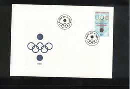 Czech Republic 1998 Olympic Games Nagano FDC - Inverno1998: Nagano