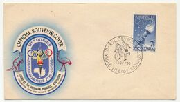 AUSTRALIE - Enveloppe Illustrée XVIth Olympiad - MELBOURNE - Cachet Temporaire "Olympic Village" - Estate 1956: Melbourne