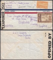 Cuba 1940- Lettre Par Avion Vers Newbridge-England De Sagua La Grande. Censuré. 2ème. Guerre....... (DD) DC-7696 - Used Stamps