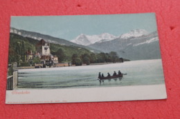 Berne Oberhofen Ed. Guggenheim N. 9195 NV Primi 1900 - Oberhofen Am Thunersee