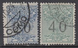 ITALIA - Vaglia - Sassone N.1-2 Cat. 40 Euro - Usati - Used - Luxus Gestempelt - Taxe Pour Mandats