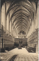 Albi - La Cathédrale : Ensemble Vu De L'Autel Majeur : Les Stalles Du Choeur,la Grande Voute, Peintures Italiennes - Albi