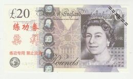 Banknote *FAKE* 20 Pounds Bank Of England UNC - Altri & Non Classificati