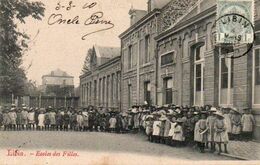 Libin  Ecoles Des Filles Animée Circulé En 1910 - Libin