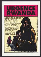 CPM Rwanda Génocide France Jihel Tirage Limité Essai De Couleur Anticléricale - Ruanda