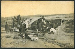 Salonica Saloniki Salonique Postcard. Serbian Refugees - Briefe U. Dokumente