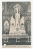 New York City - St. Joseph's Altar, Church Of St. Vincent Ferrer - Kirchen