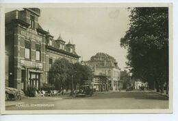 Almelo Hotel La Station Oude Fotokaart 1935  KH89 - Almelo