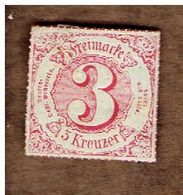 ALLEMAGNE - TOUR ET TAXIS.Etat Du Nord (Y&T) 1865 -.n°50   *  Couleur Sur Blanc *  3k *  Neuf/new - Neufs