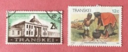 SOUTH AFRICA / TRANSKEI LOT OF USED STAMPS - Collections, Lots & Series