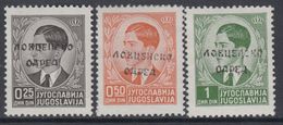 Italia Occupazione Montenegro - Partigiani Del Levcen - 50 Serie Emesse - Certificato Caffaz - Gomma Originale - Montenegro