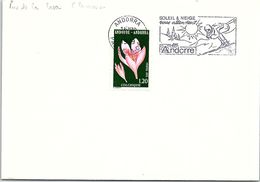 PRINCIPAT D' ANDORRA - CARTA PAS DE LA CASA  17.1.1979  + FLAMME / 2 - Covers & Documents