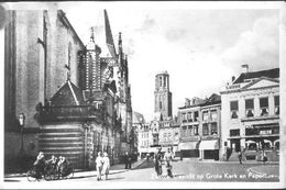 Nederland Holland Pays Bas Zwolle Groote Markt Peperbus 1951 - Zwolle