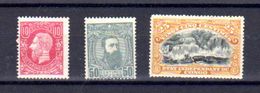 Etat Indépendant Du Congo 1886-87, Léopold II, 2 – 10 – 21 Neuf Sans Gomme, Cote 52 € - 1884-1894