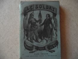 LE SOLDAT, Almanach 1891, Paul Decaux - Klein Formaat: ...-1900