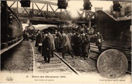 CPA Paris 10e - Gréve Des Cheminots (88036) - Grèves